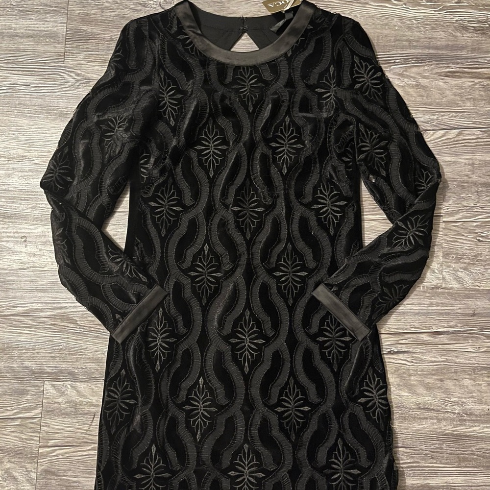 Adelyn Rae NWT Black Lace Cocktail Dress